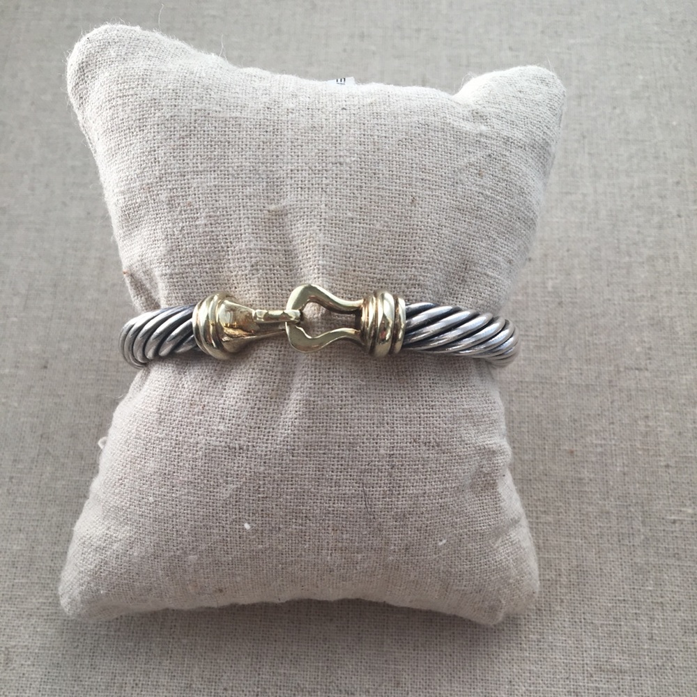 David Yurman cable buckle bracelet